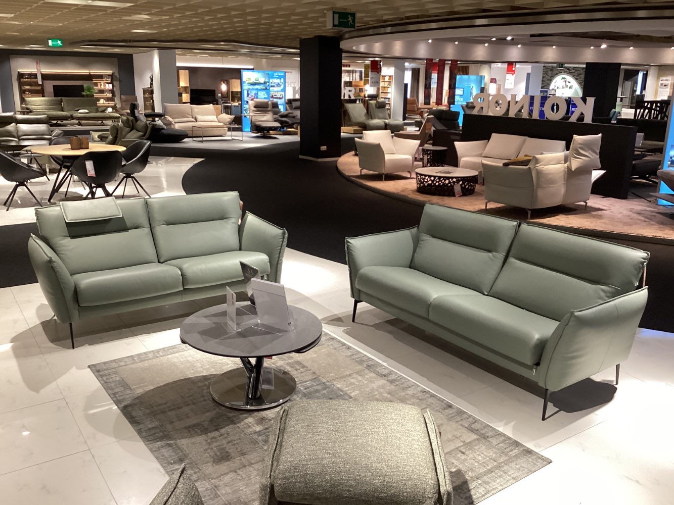 Möbel Polstergarnitur 3er und 2 er Set Ancona Erpo XXXLutz Hirsch