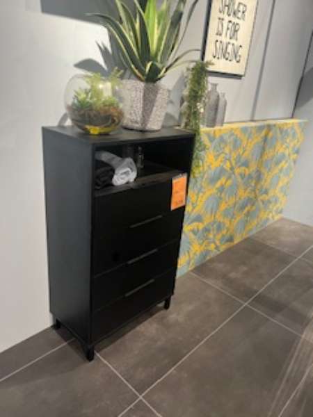 Möbel, Badezimmer, Highboard Anthrazit, XXXLutz