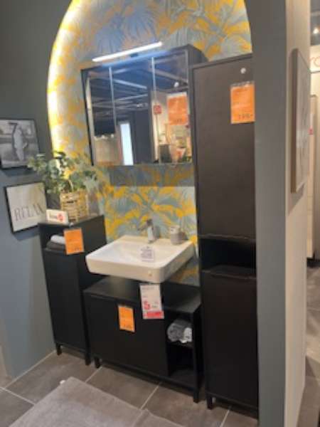 Möbel, Badezimmer Hochschrank Anthrazit, XXXLutz