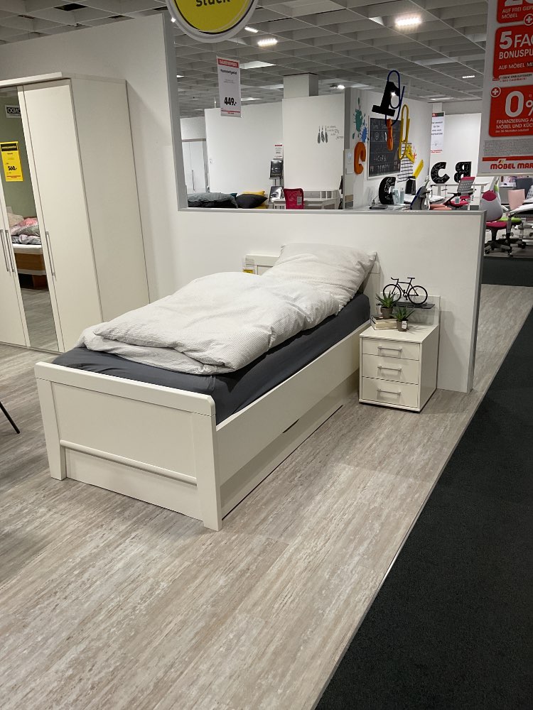 Bettgestell, Liegefläche ca. 100x200cm