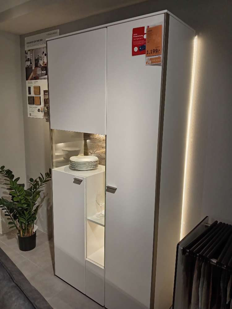 Vitrine, Venjakob, Sentino3000, 102x207x43cm,XXXLutz