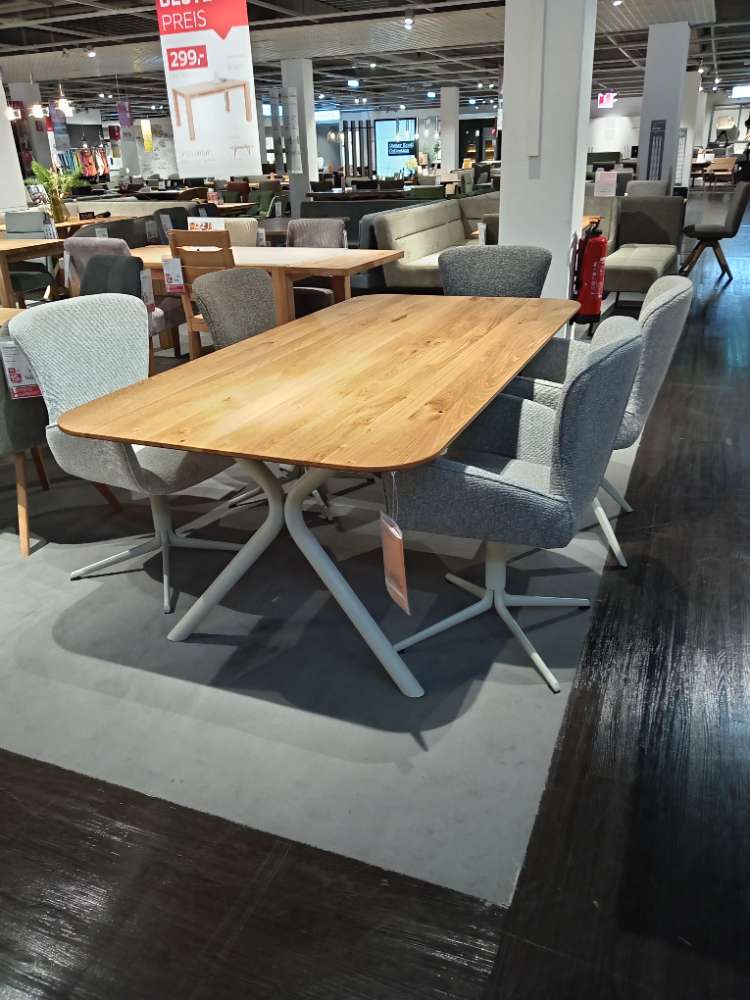 Esstischgruppe, Valdera, Kiara Exclusiv, 200x100x76cm,XXXLutz