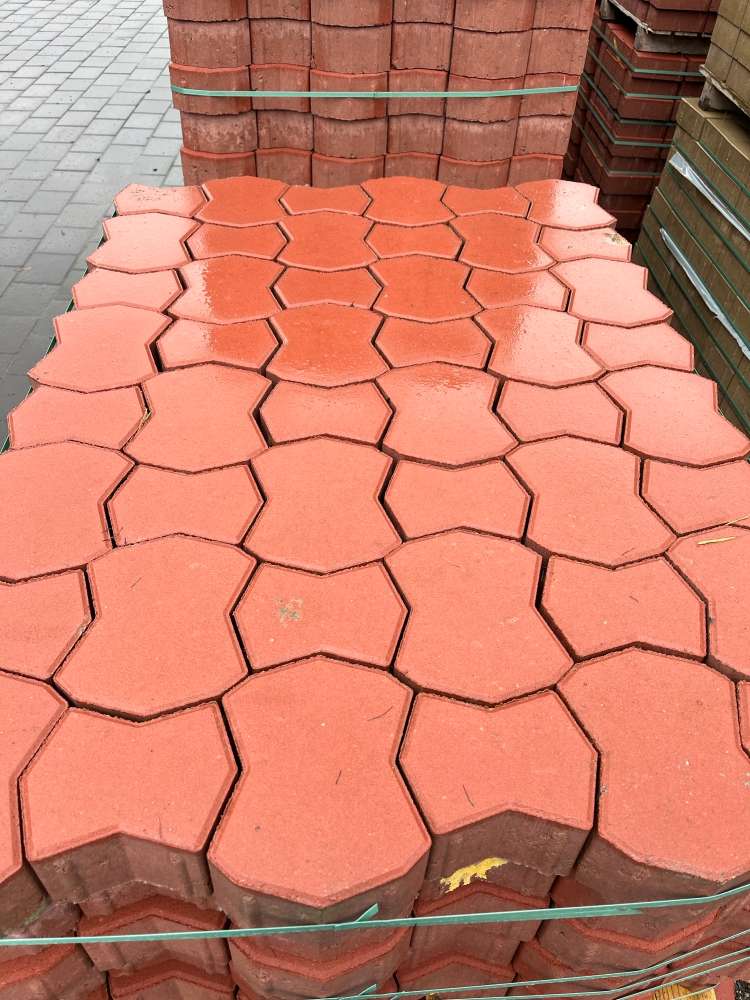 BE Radial-Verbundstein rot 8cm, Sonderposten