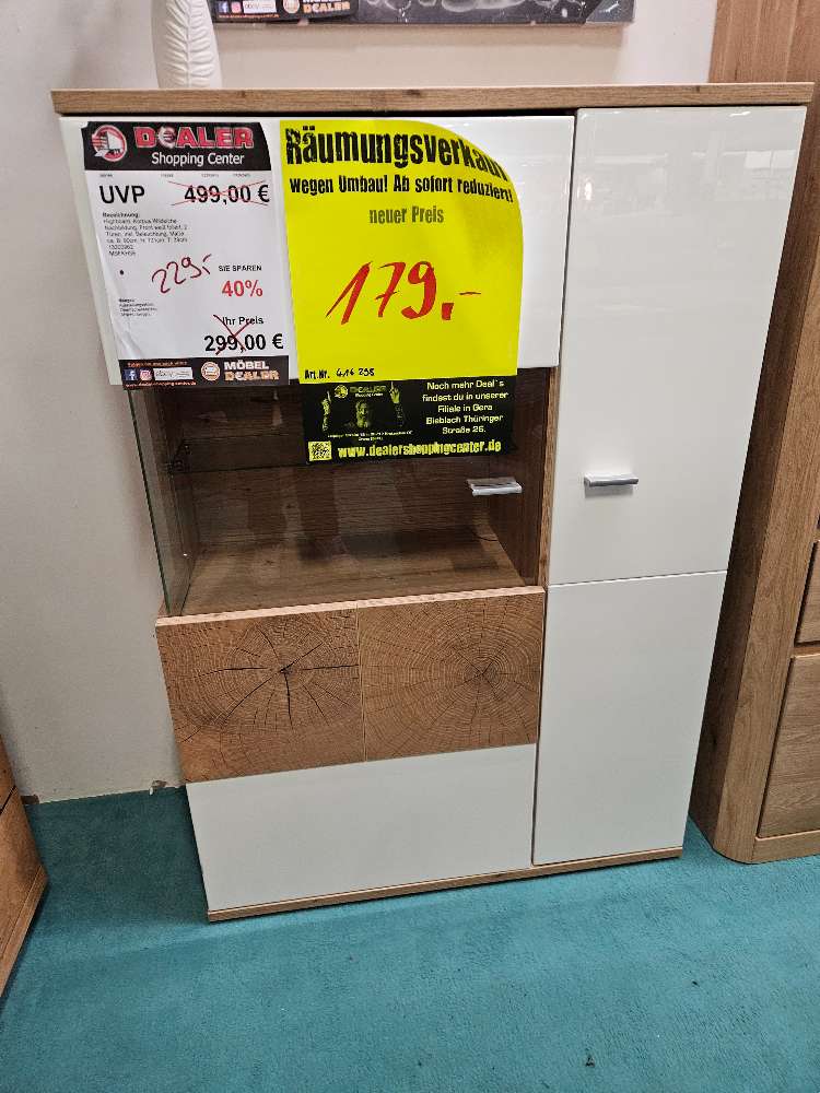 Highboard Kommode Korpus Wildeiche statt 499€
