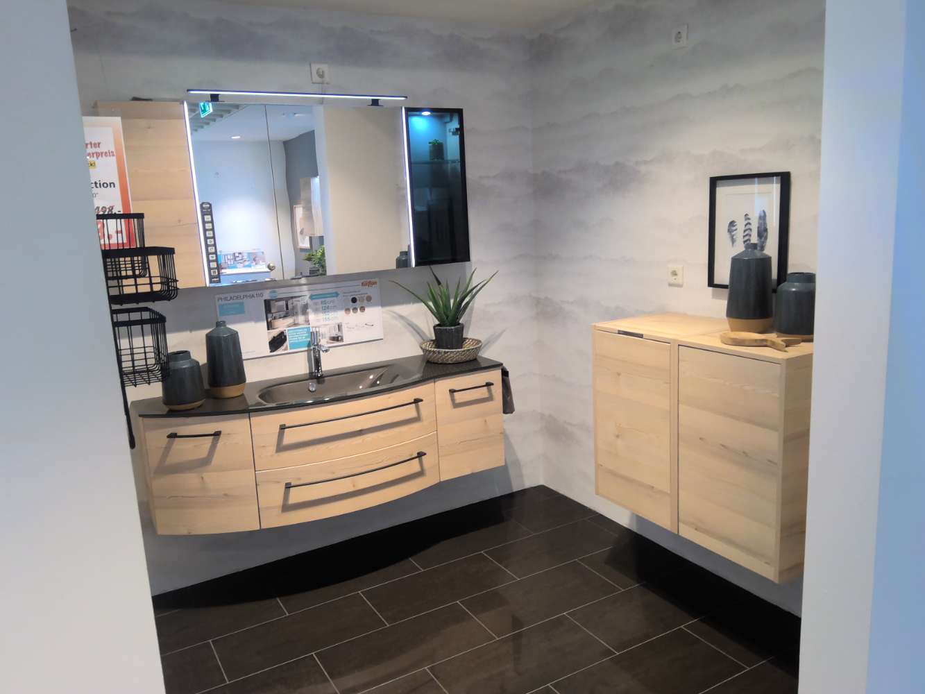 Pelipal Badmöbel / Badcollection Philadelphia 110, Polar Pinie