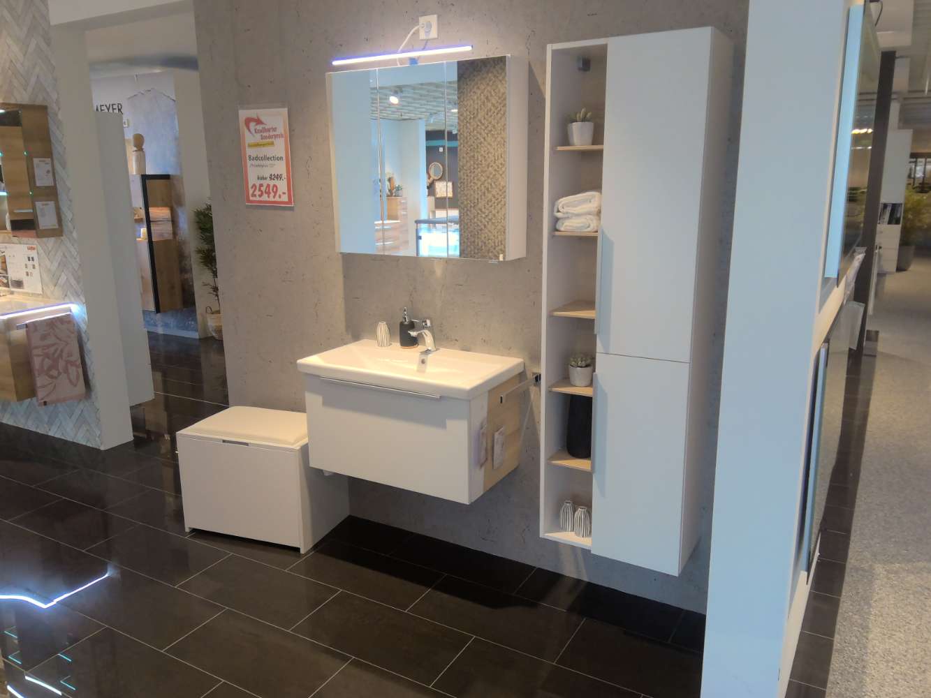 Pelipal Badmöbel/ Badcollection „Philadelphia“, weiß matt