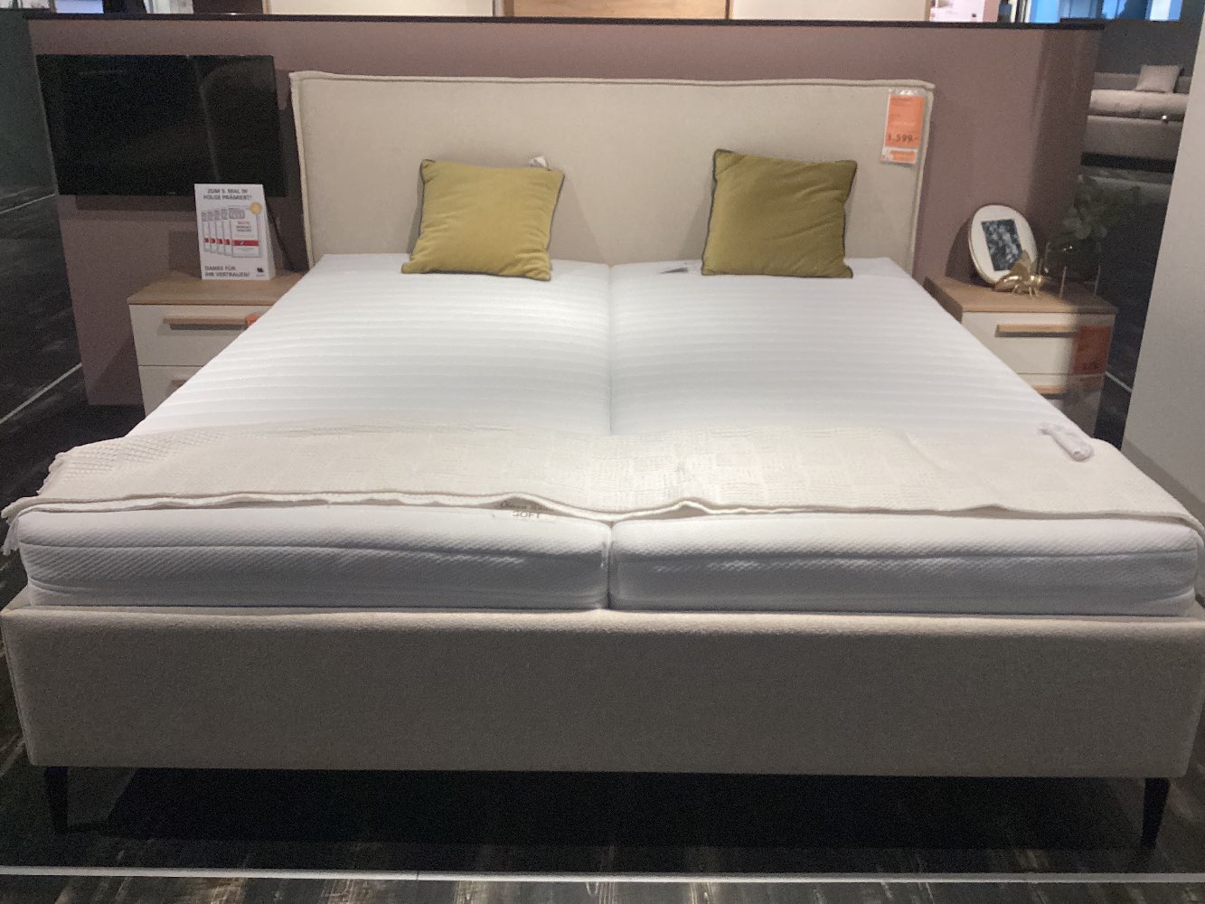 Polsterbett Musterring