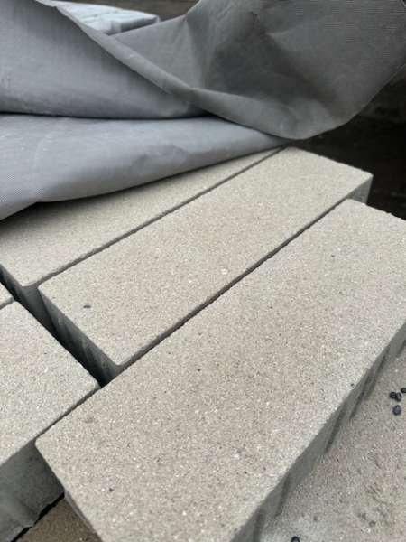 Val Camonica 36x12x8 cm Greige feingestrahlt (2.Wahl)