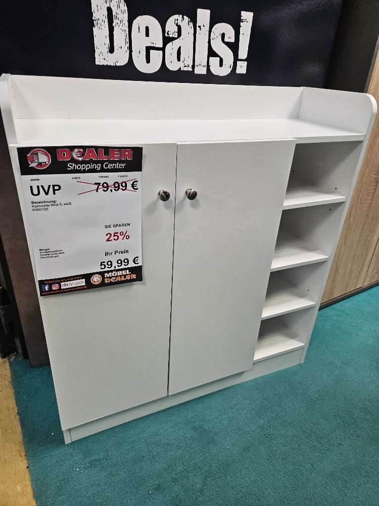 Kommode Nina Weiß statt 79,99€