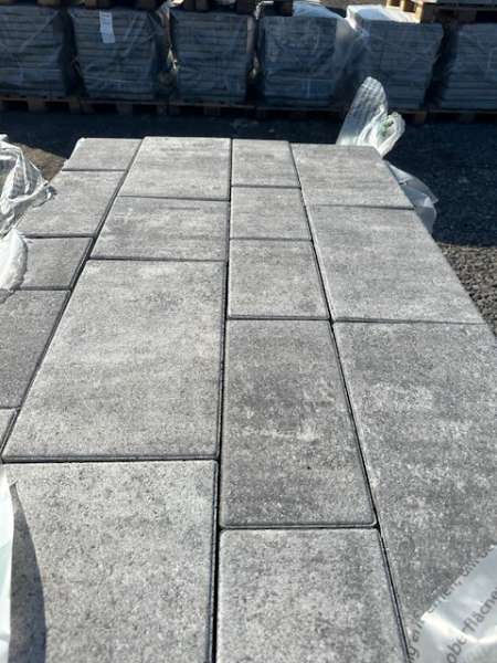 KANN Color 8cm Läuferverband grau anthrazit nuanciert Restposten