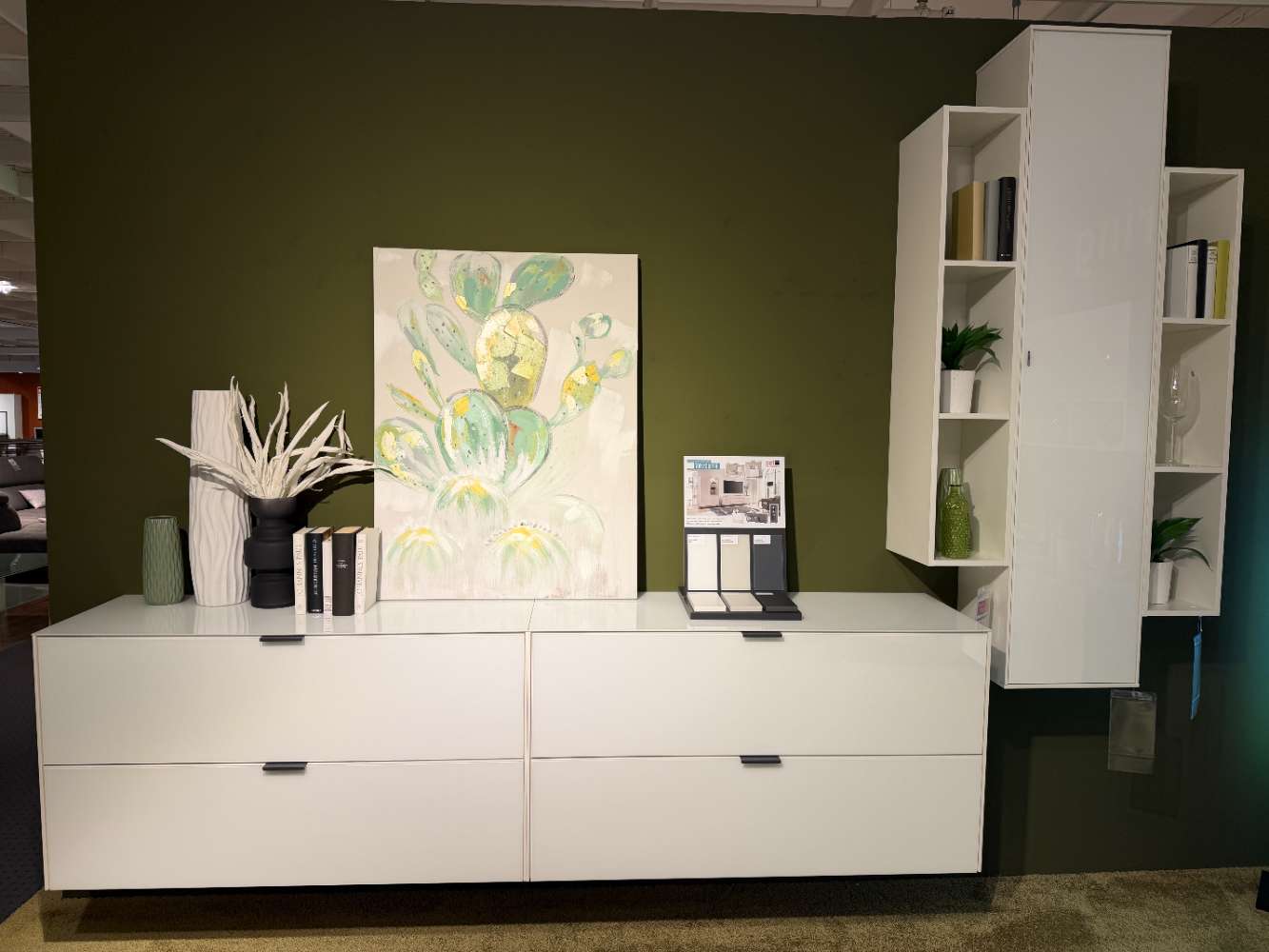 Wohnwand Set one by Musterring weiß