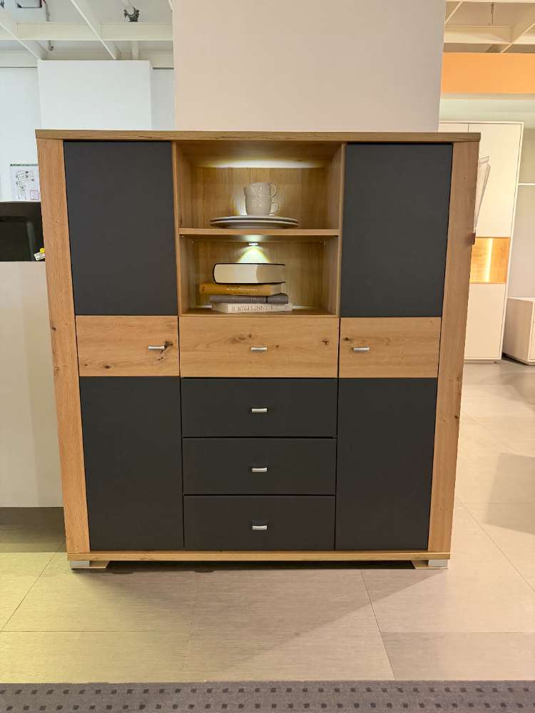 Highboard Artisan Eiche, ca. 114x123x38 cm