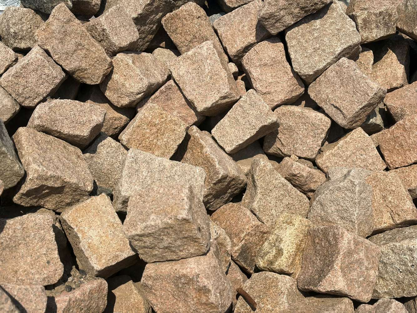 Natursteinpflaster Harzer Rose, gebraucht, 10/30, im BigBag (1to)