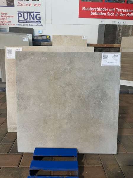 Serac Cendre Keramik 60x60x2 cm (2.Wahl)