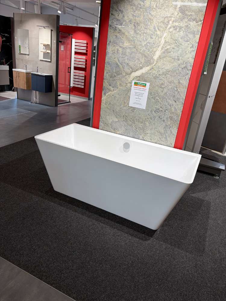 Freistehende Acrylbadewanne Alexa 170x80CM Weiß