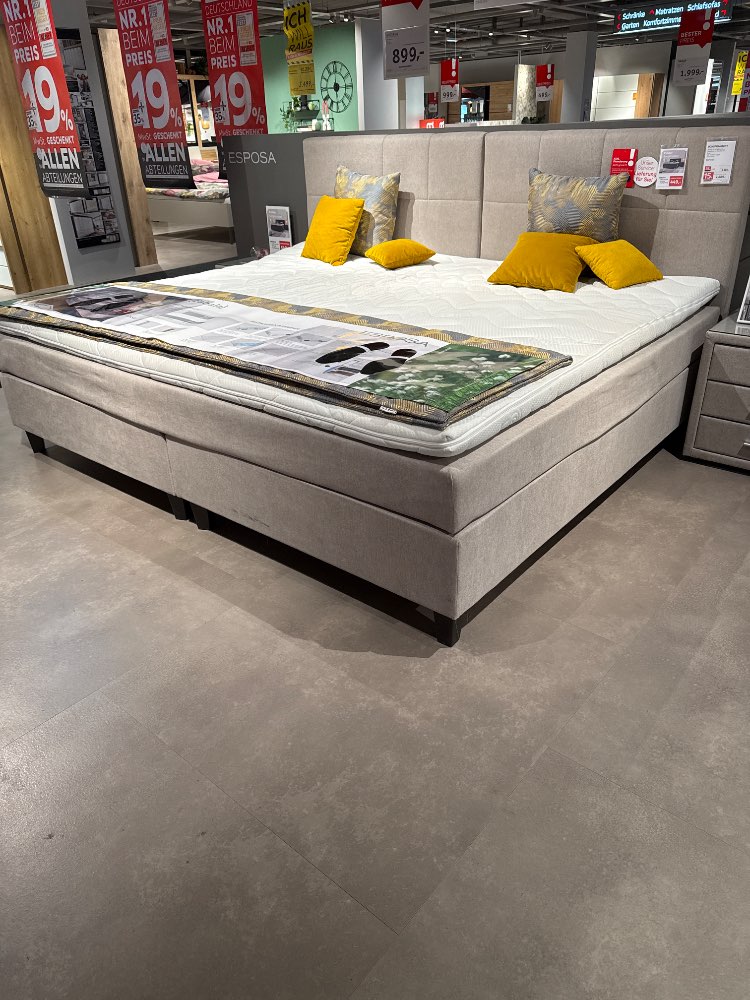 Boxspringbett, 240x200cm, XXXLutz