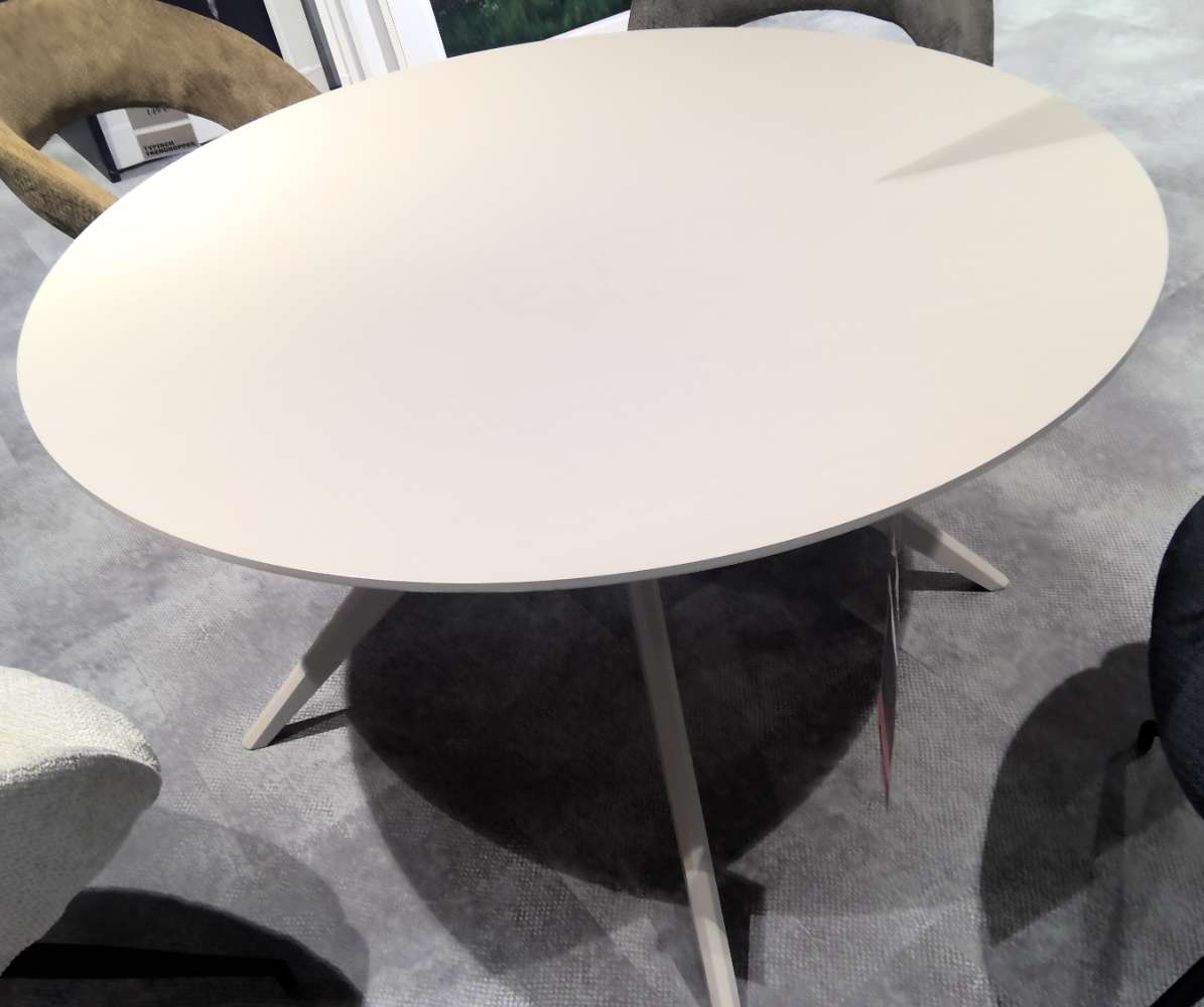 Trendhopper Esstisch „Zeme“, Holz, rund