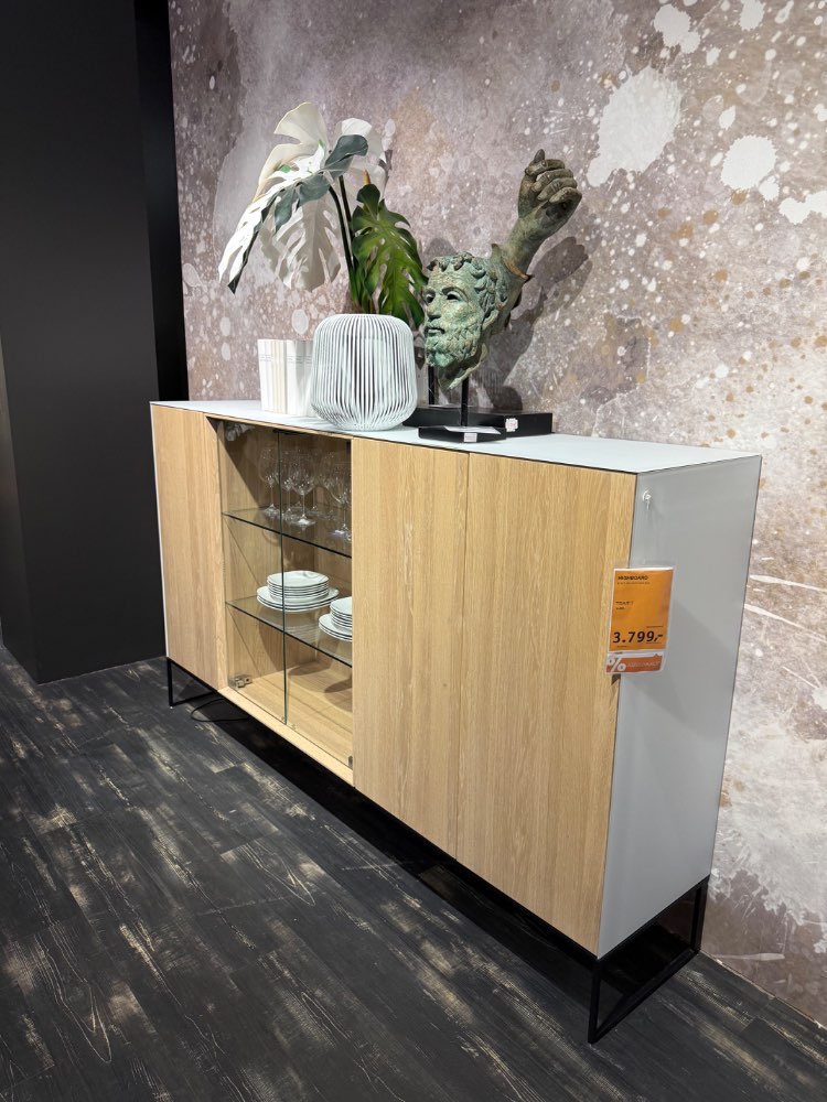 Highboard Team 7 Echtholz – XXXLutz Fellbach