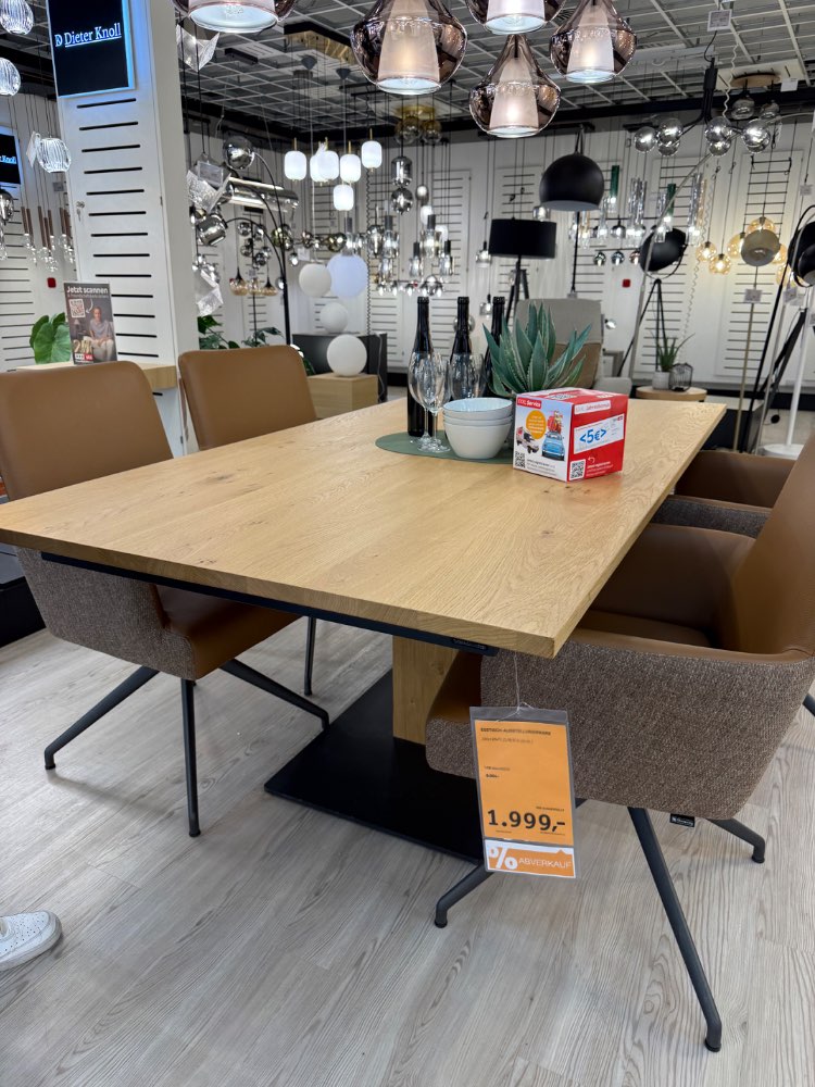 Esstisch Venjakob Wildeiche – XXXLutz Fellbach