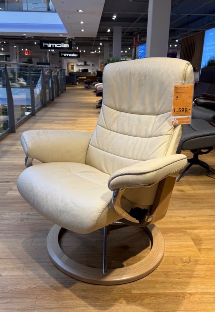 Relaxsessel Echtleder Cremefarben – XXXLutz Fellbach