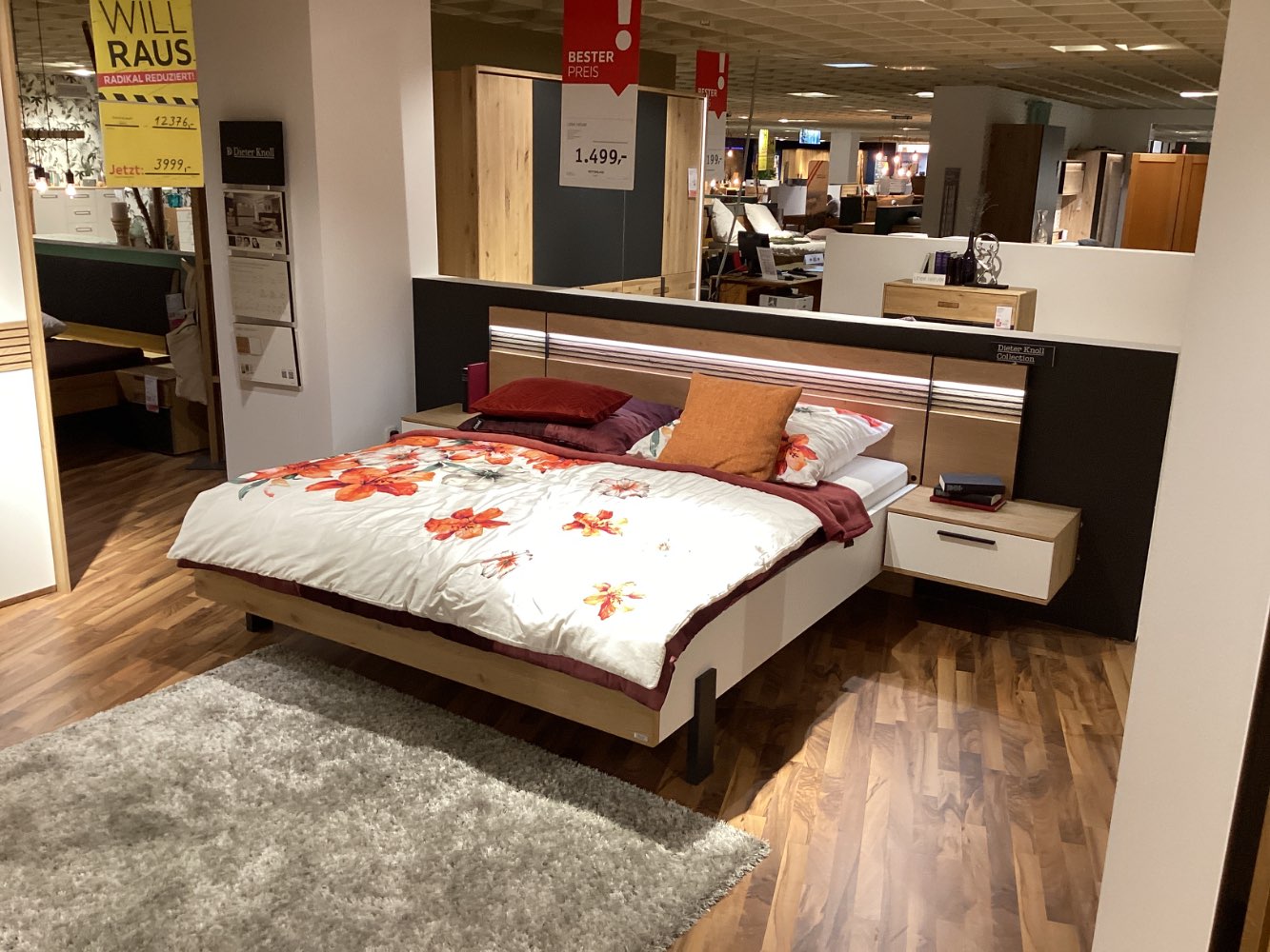 Möbel Schlafzimmer Dieter Knoll Gala Eiche /weiss XXXLutz Hirscha