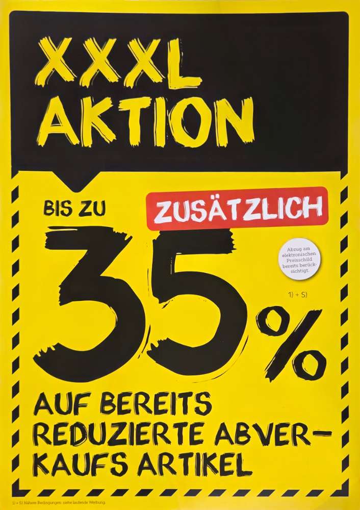 XXXL AKTION BIS ZU 35%