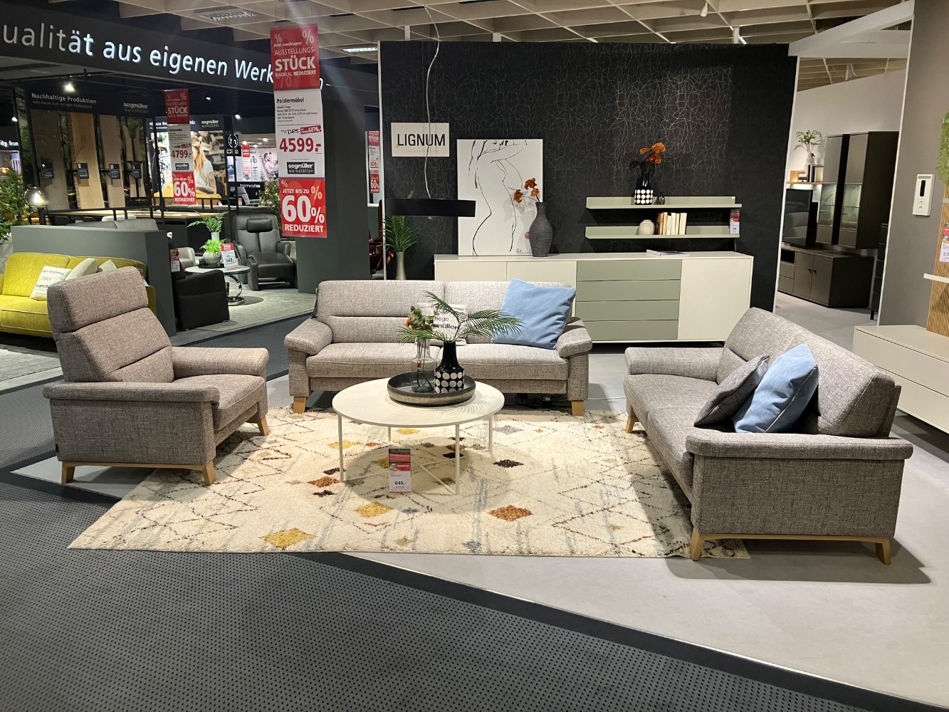 Segmüller Ausstellungsstück Eigenproduktion Diego