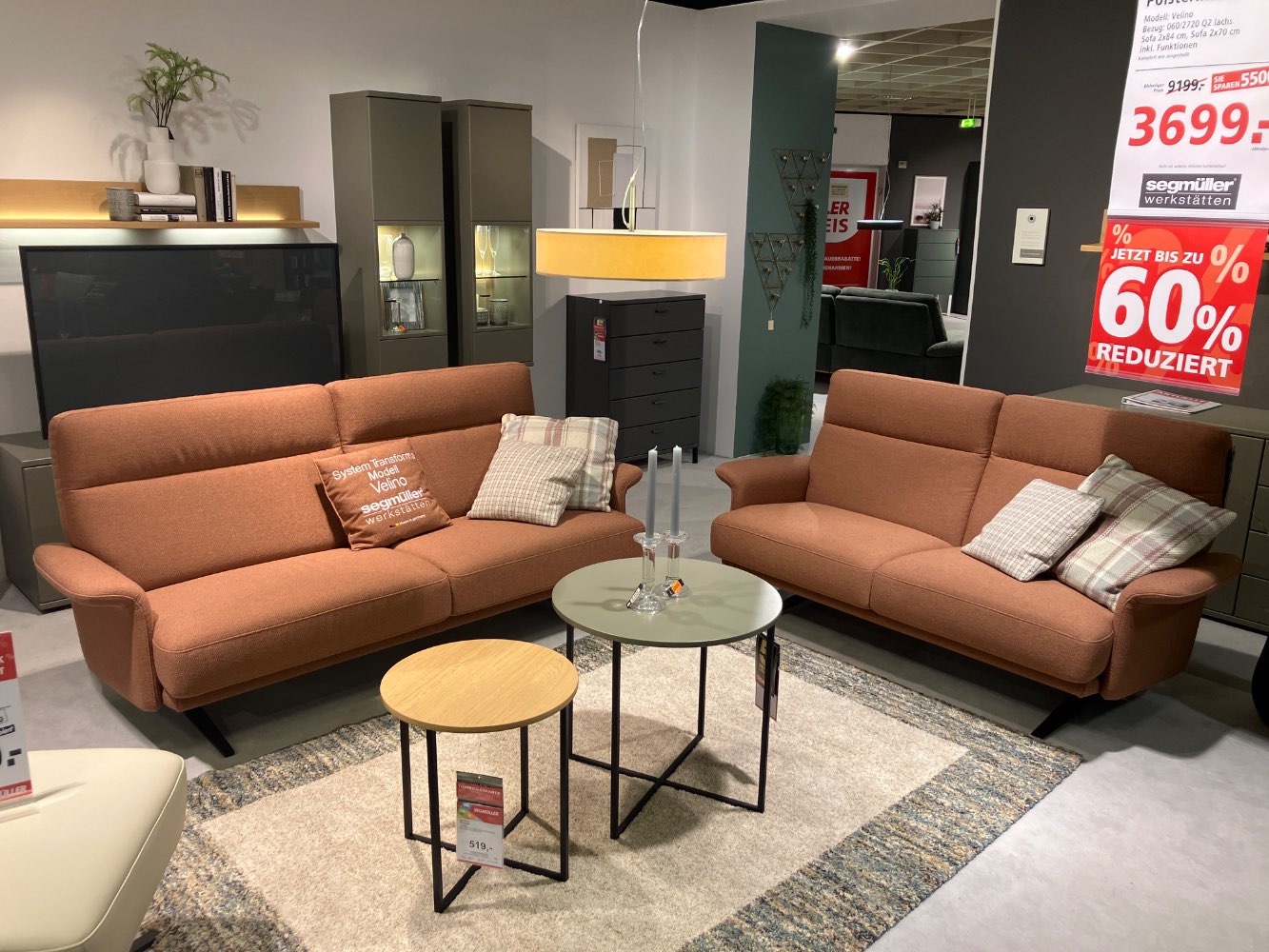 Segmüller Ausstellungsstück Eigenproduktion Velino