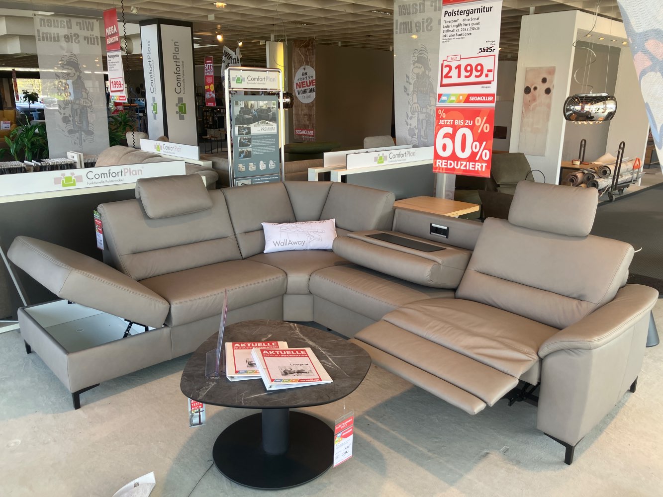 Segmüller Ausstellungsstück Liverpool