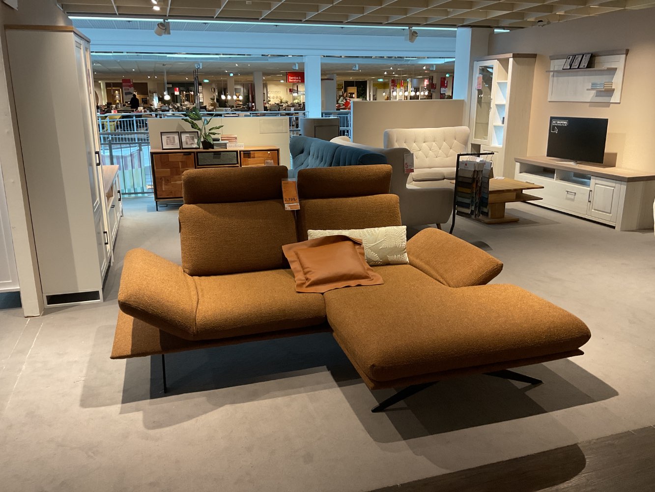 Möbel, Ecksofa, Koinor, Stoff, Kupfer, XXXLutz