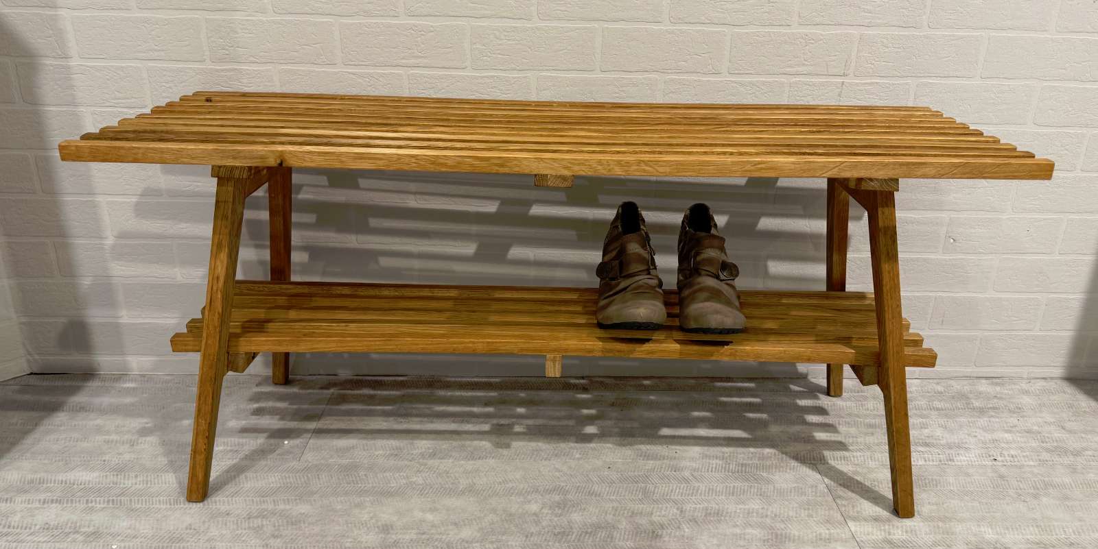 JW Garderobenbank Eiche massiv geölt⚡️Sparpreis⚡️