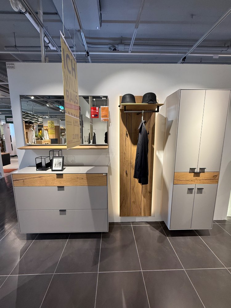 Garderobenset Dieter Knoll Echtholz – XXXLutz Fellbach