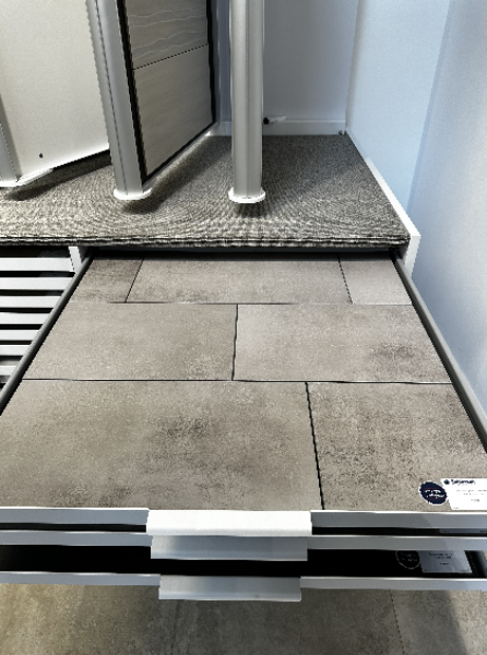 Feinsteinzeug Rebus taupe 30x60x0,9 cm R10