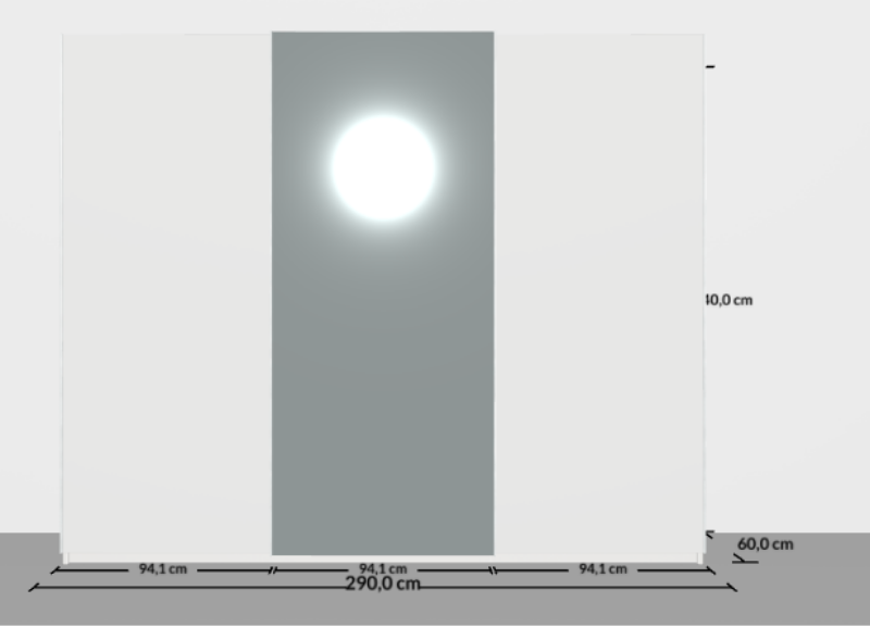 Schwebetürenschrank