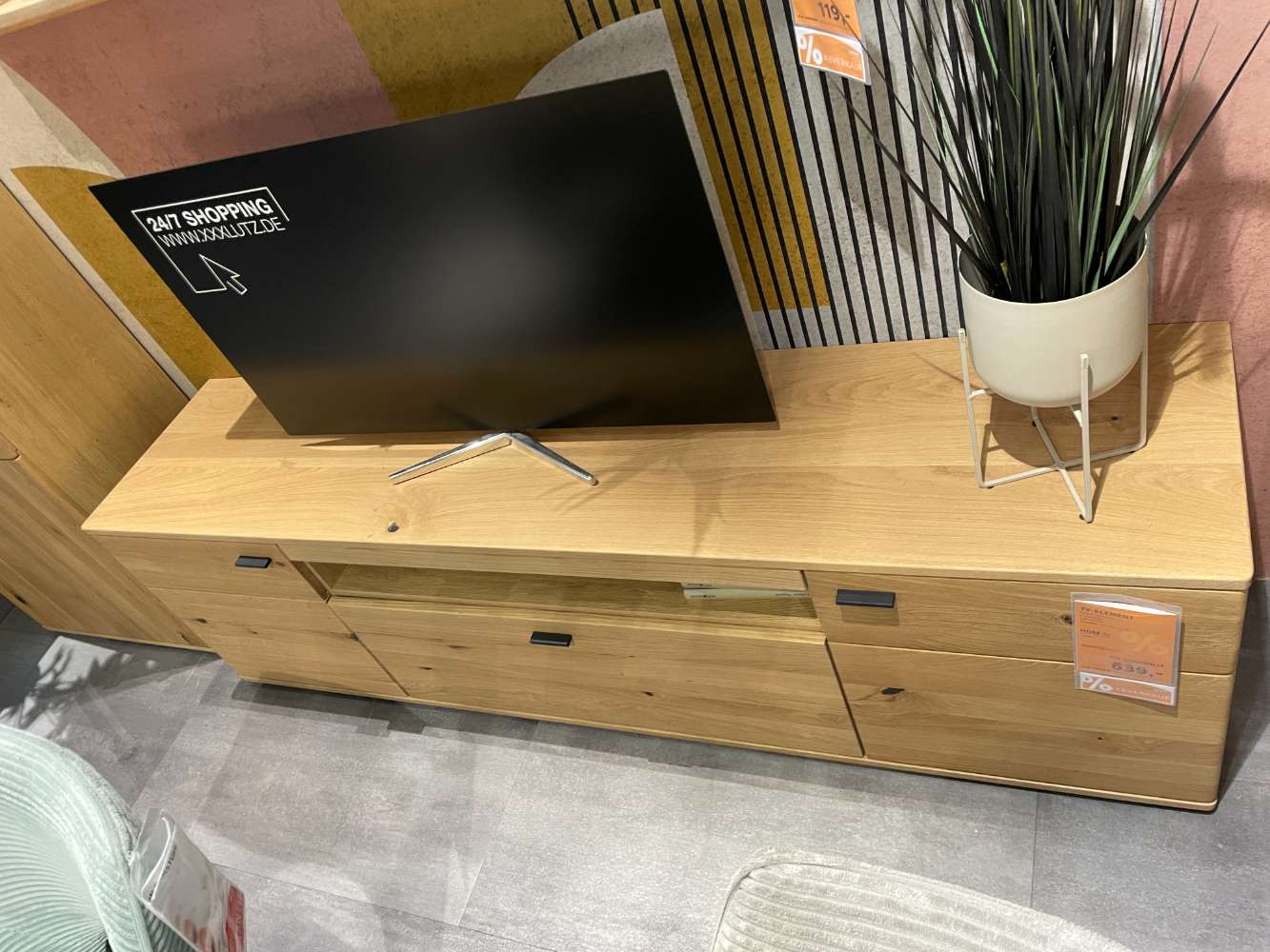 Möbel, TV-Element Pergola