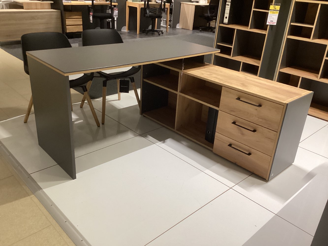 Schreibtisch Vito Podium