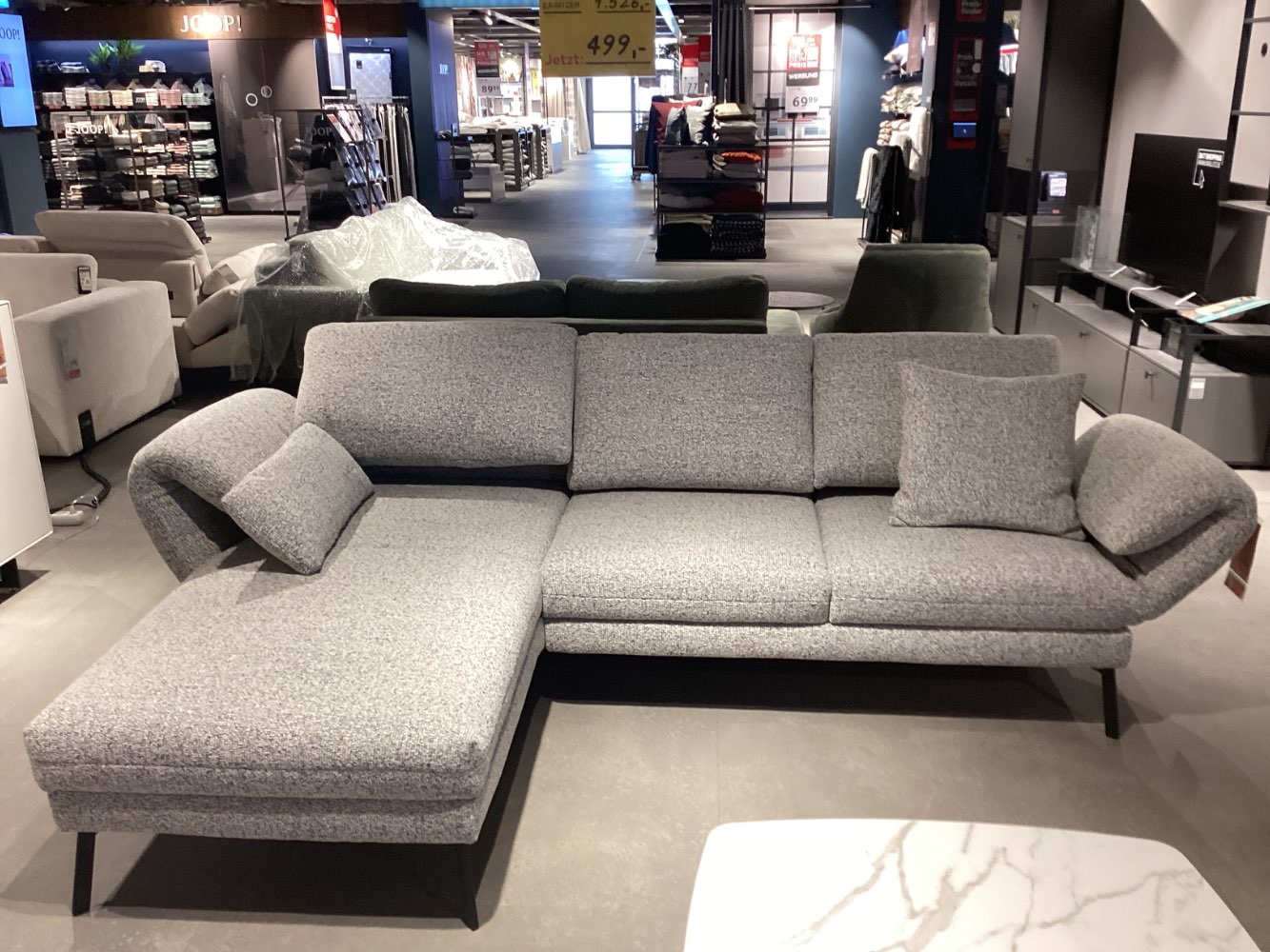 Möbel, Dieter Knoll, Ecksofa, Cosio Lounge, Flachgewebe, XXXLutz