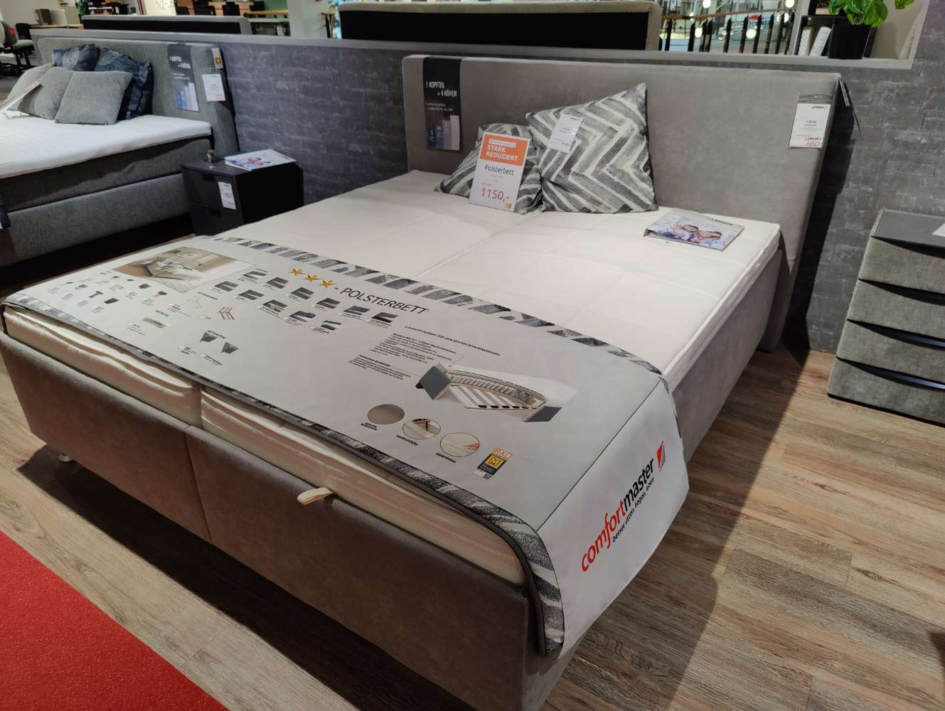 Boxspringbett – Oschmann – 180 x 200 cm – Doppelbett