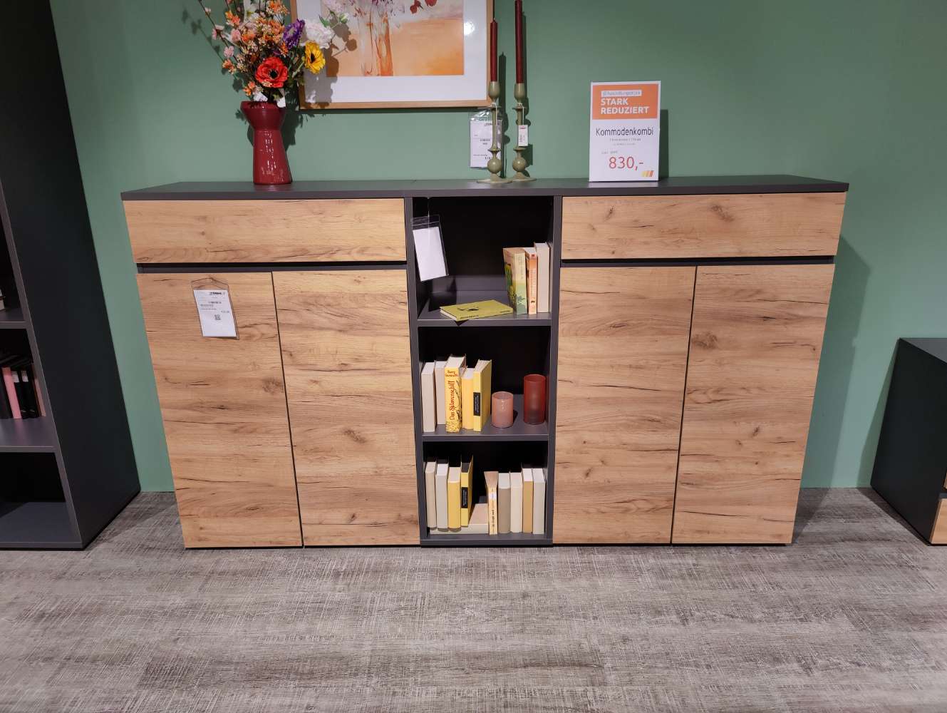 Büro – Regalkombination – B 205 cm – Lissabon – Germania