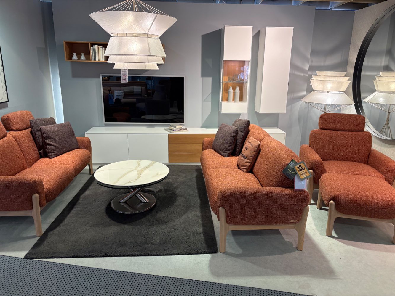 Polstergarnitur aus den Segmüller Werkstätten „Mika“