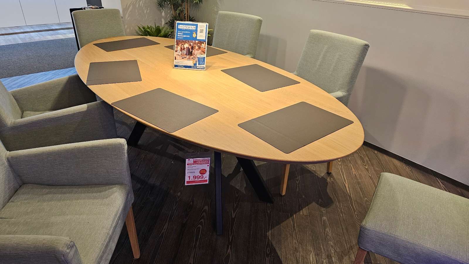Esstisch -Ellipse- Albert Dining Table TA539 von VINCENT SHEPPARD