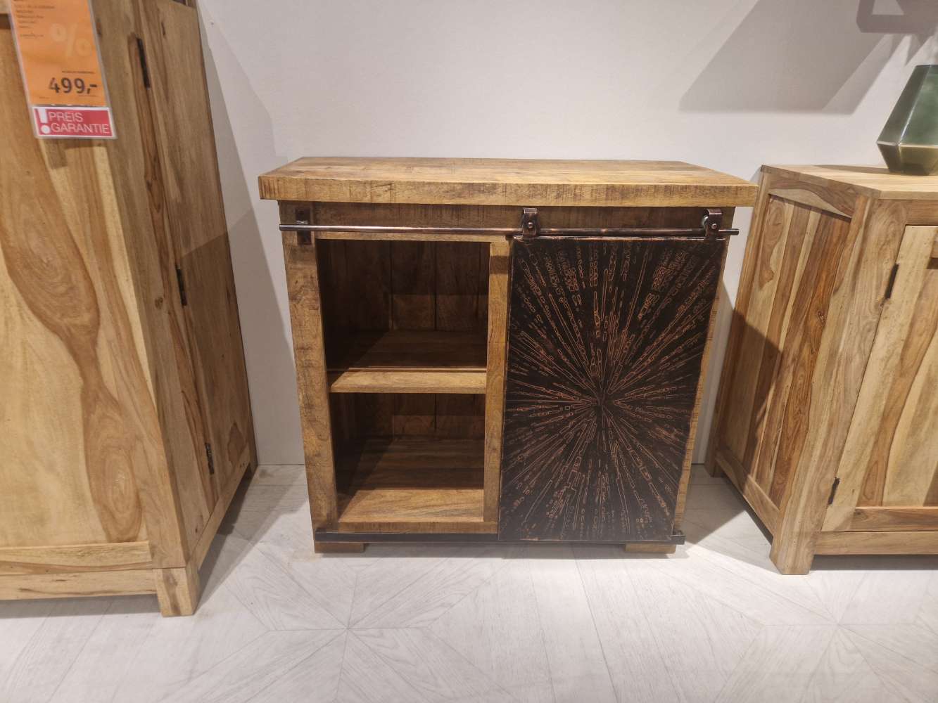 Möbel-Kommode-Mangoholz massiv-XXXLutz