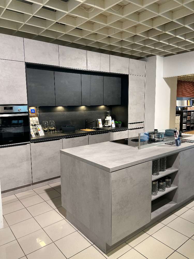 Küche NOBILIA Riva Betongrau