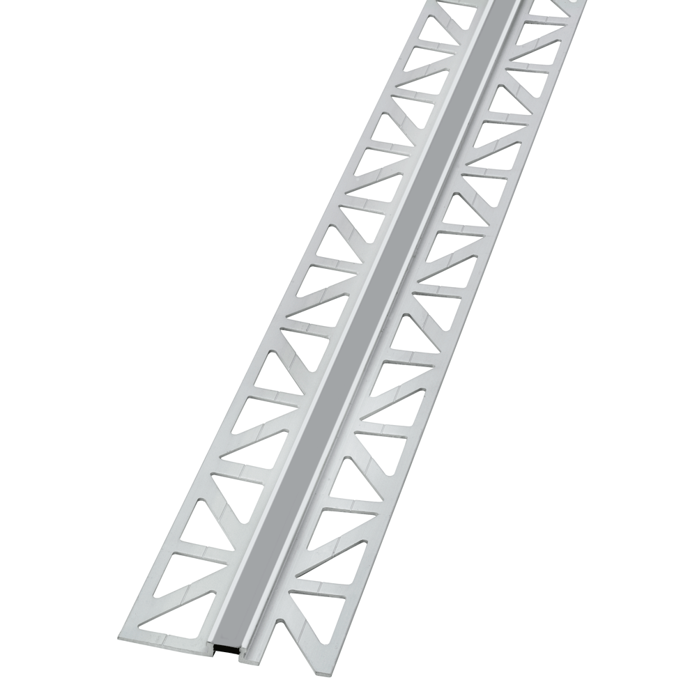 Blanke Schwerlastdehnfugenprofil Aluminium natur 18,5mm/2,5m