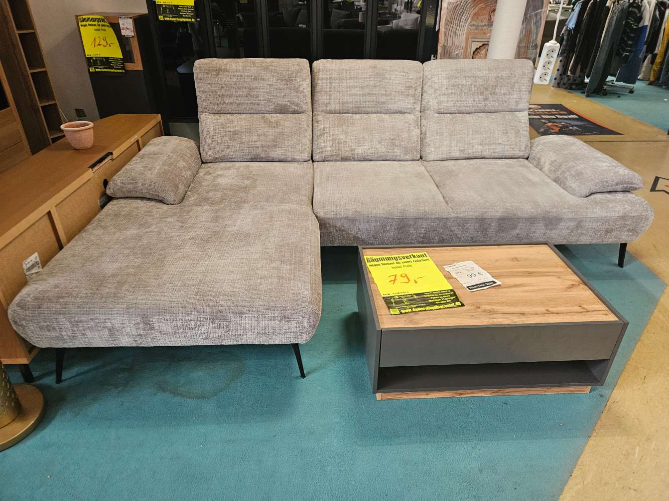 switch Ecksofa Couch Cesar statt 2729€