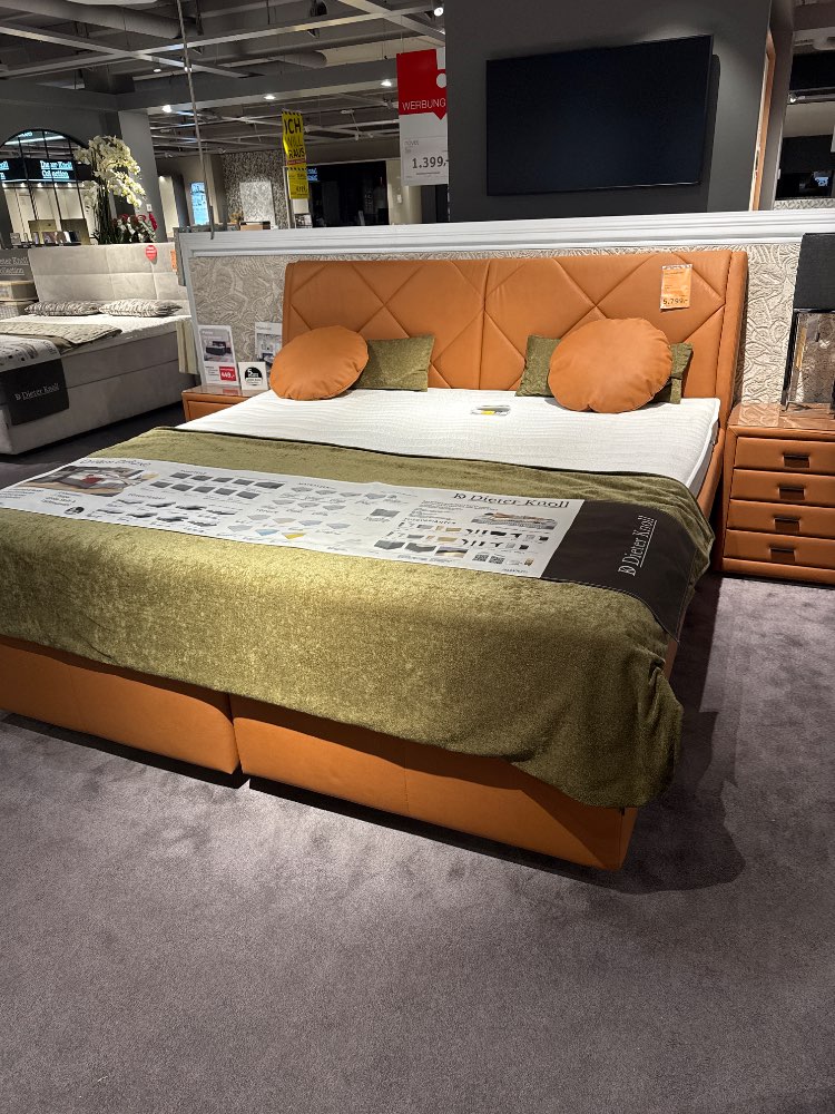 Boxspringbett, Dieter Knoll, 200x200cm, XXXLutz