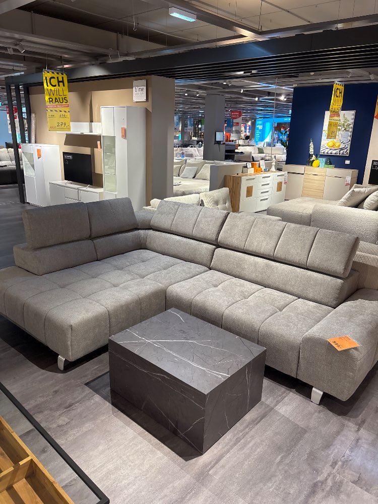 Möbel, Ecksofa, Grau, XXXLutz