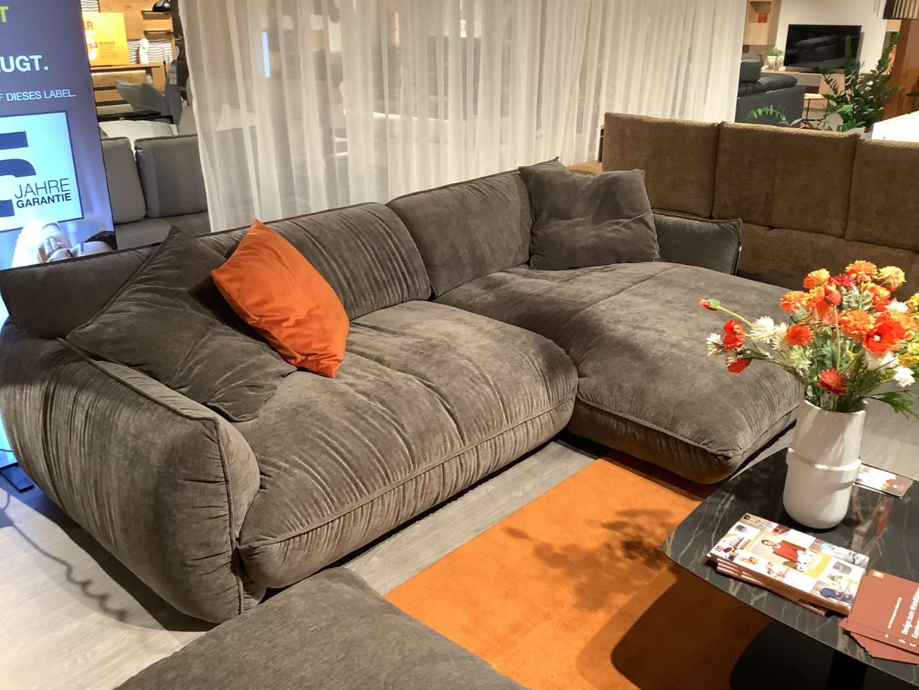 Polstergarnitur Elementgruppe Sofa Global
