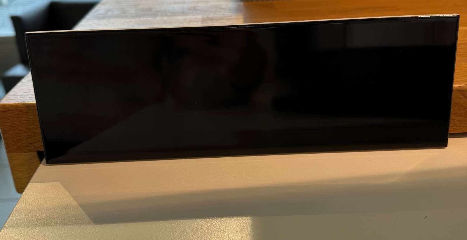 Boizenburg METRO 10×30 cm  Schwarz glänzend