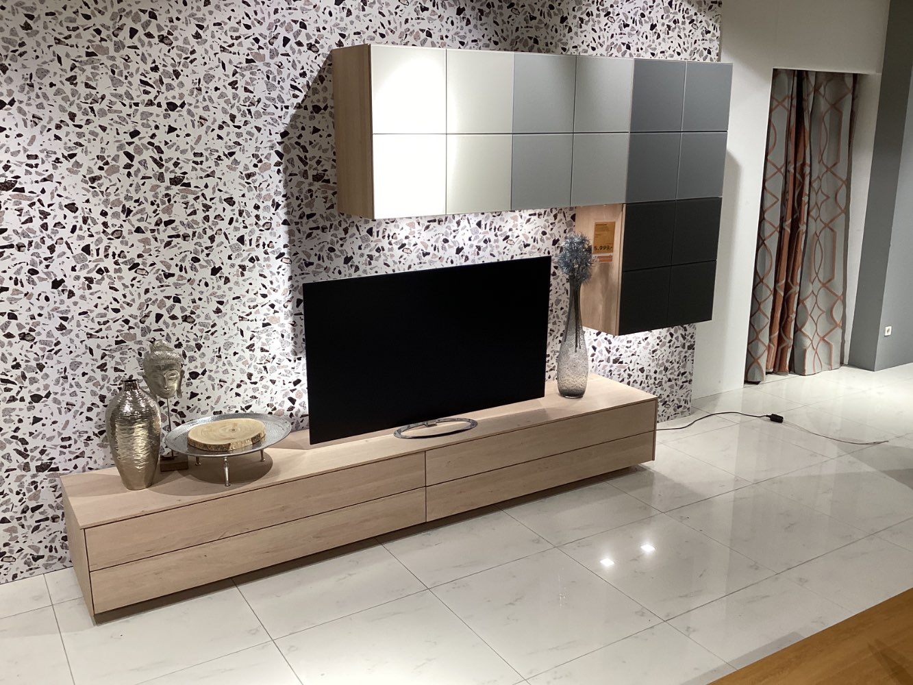 MöbelWohnwand Filigno Team 7 Erle Weissöl XXXLutz Hirschaid